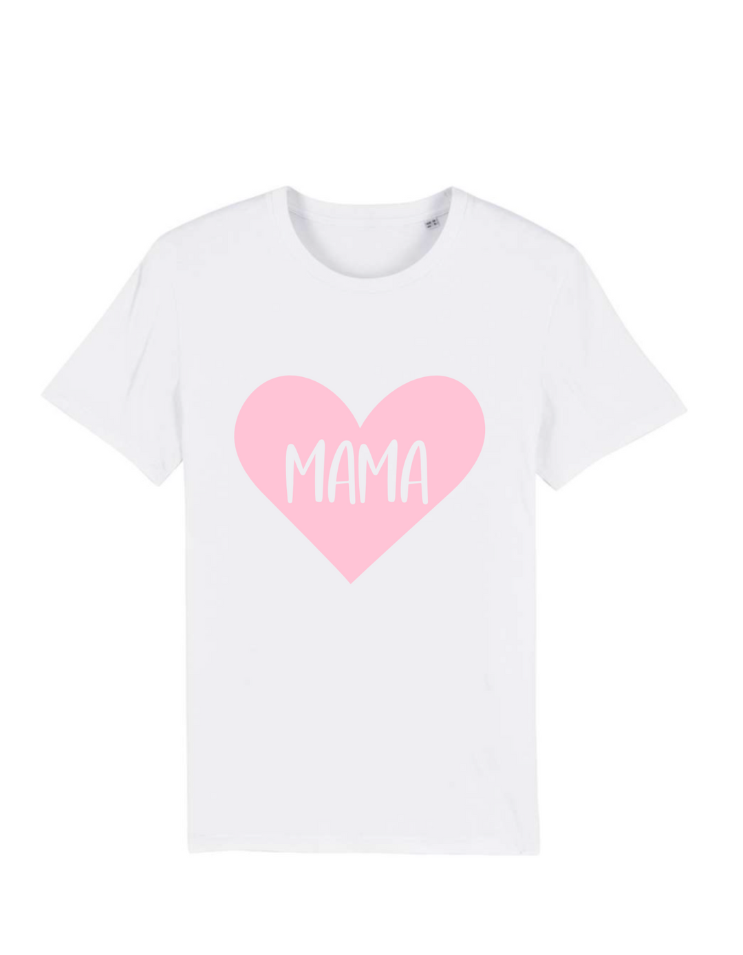 T-Shirt Classic - Herz MAMA hellrosa