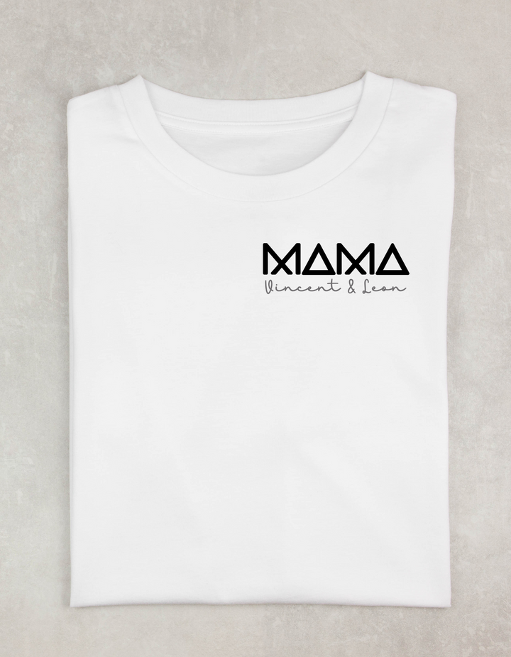 T-Shirt Classic - Mama + Namen *personalisierbar*