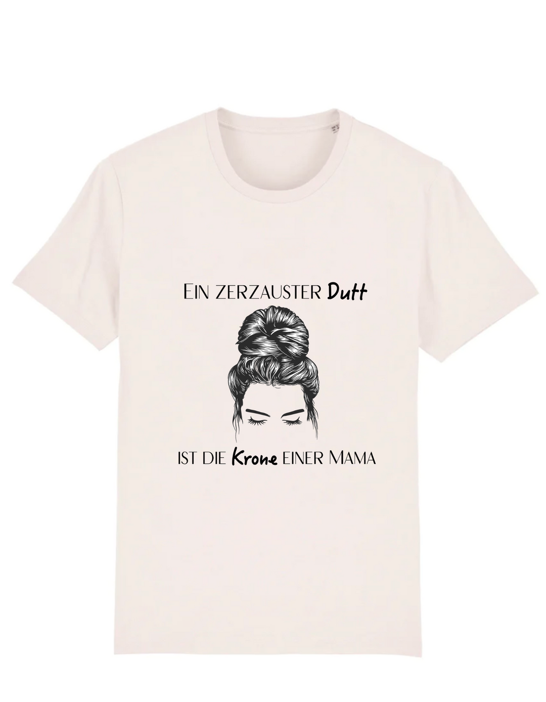 T-Shirt Classic - Ein zerzauster Dutt