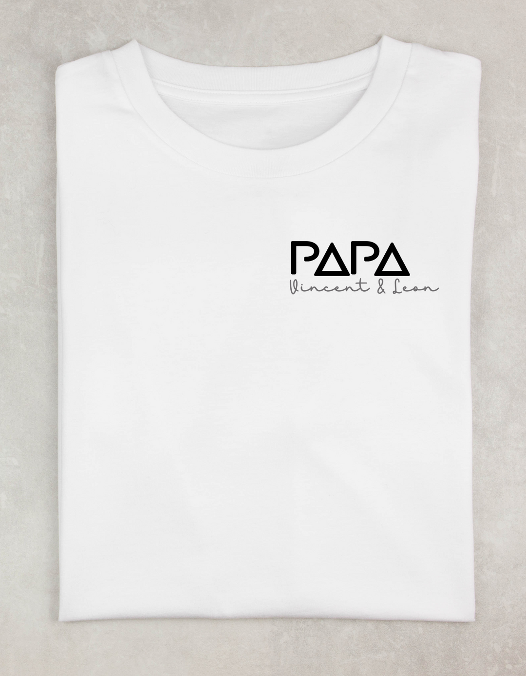 T-Shirt Classic - Papa + Namen *personalisierbar*
