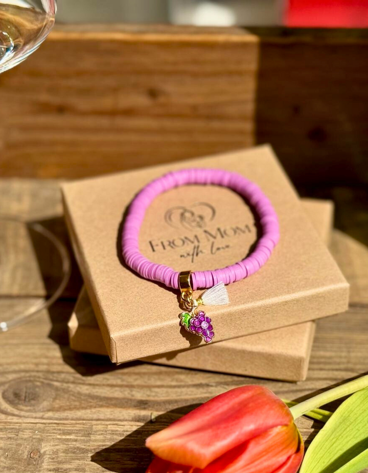 Merlot Wein Armband